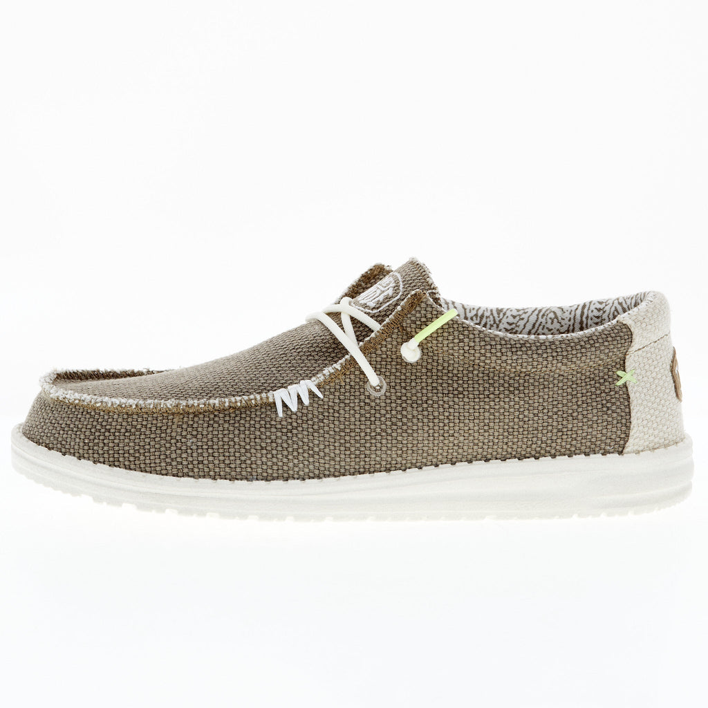 Hey Dude Men's Wally Braided Fossil Casual Shoe