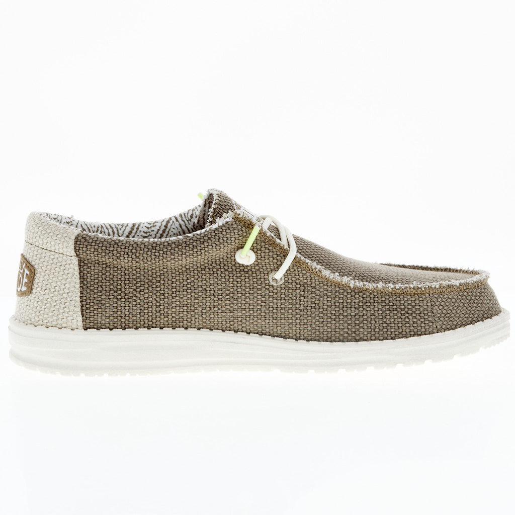Hey Dude Men's Wally Braided Fossil Casual Shoe