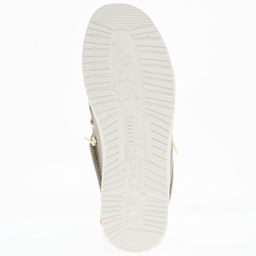 Hey Dude Men's Wally Braided Fossil Casual Shoe