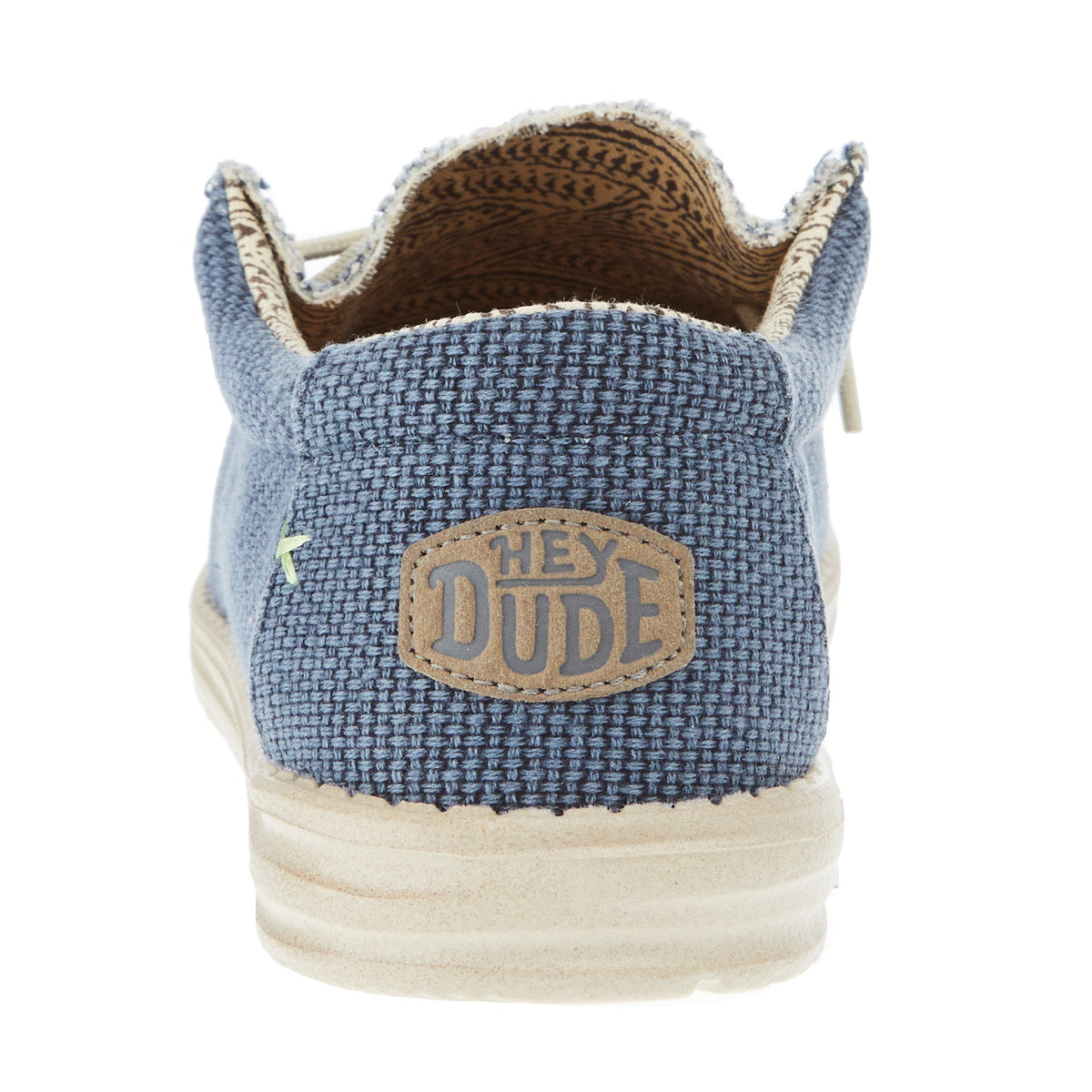 Hey Dude Men's Wally Braided Blue Night Casual Shoe