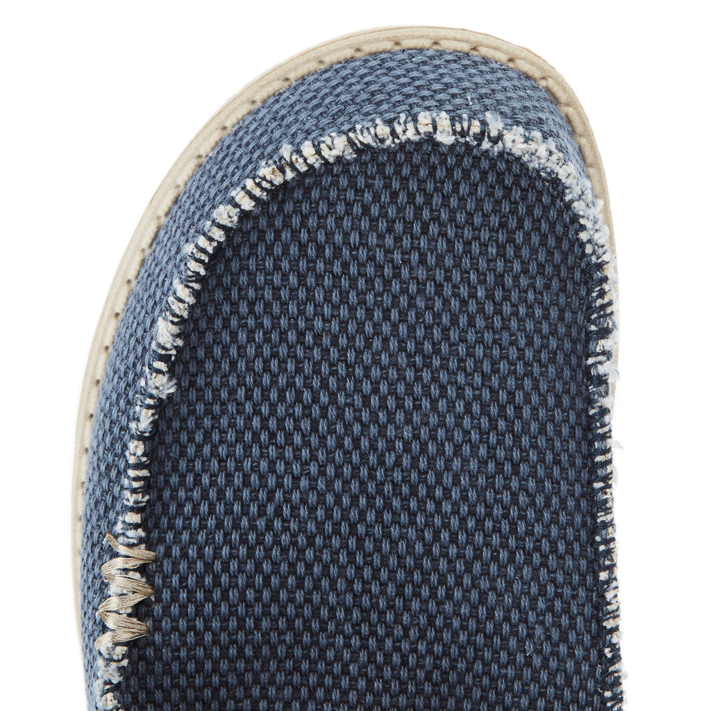 Hey Dude Men's Wally Braided Blue Night Casual Shoe