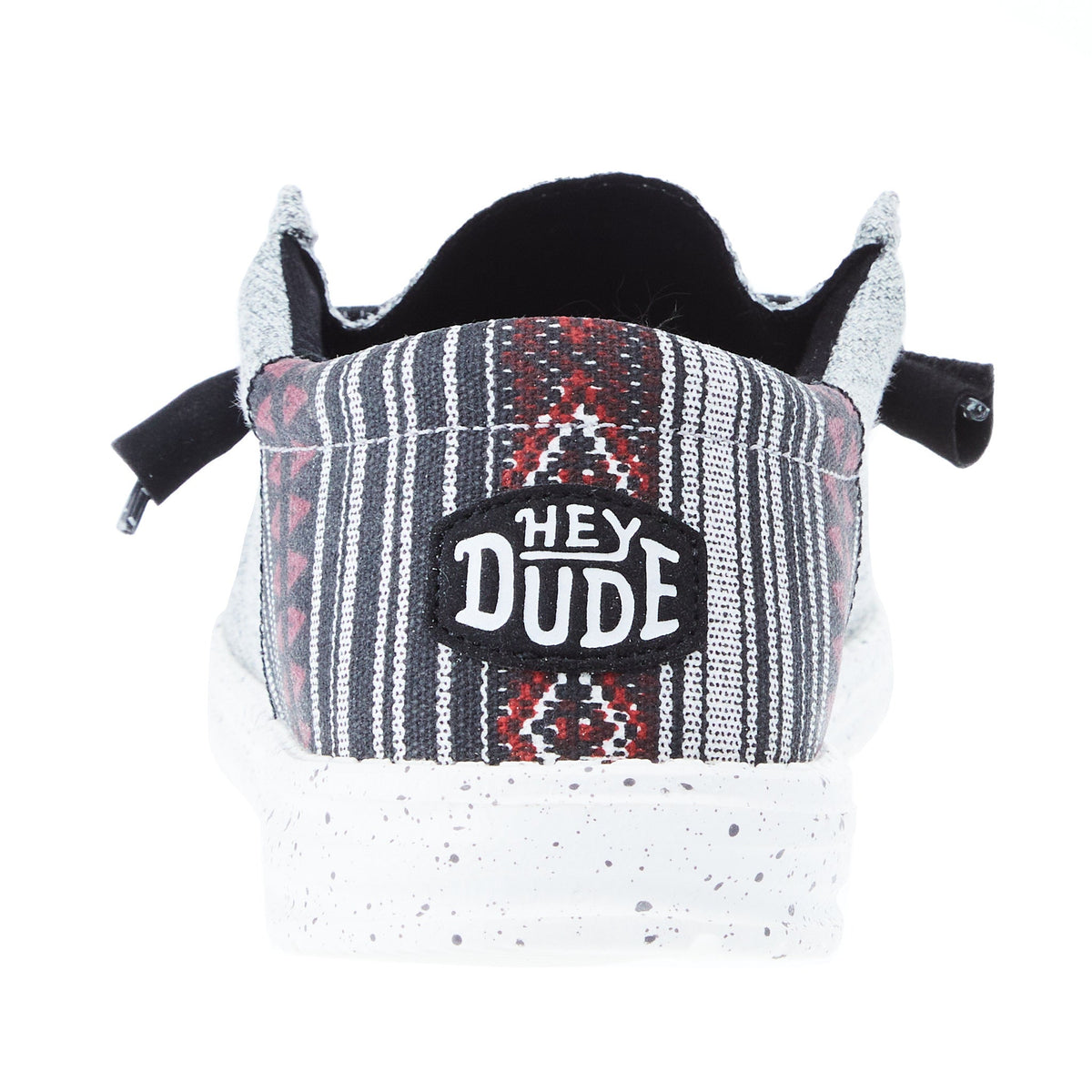 Hey Dude Men's Wally Funk Jacquared Black Aztec Casual