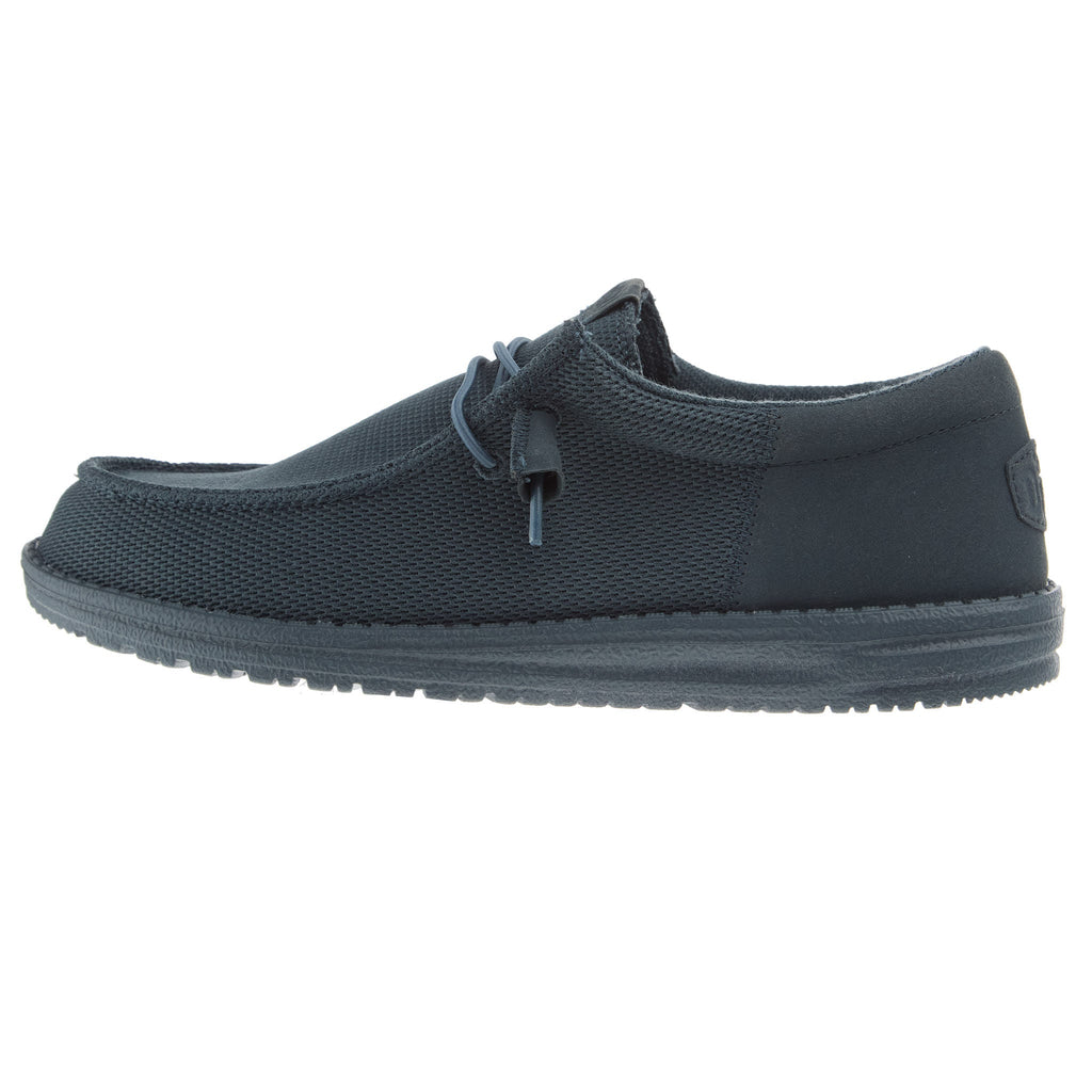 Hey Dude Mens Dark Slate Wally Funk Mono Casual Shoe