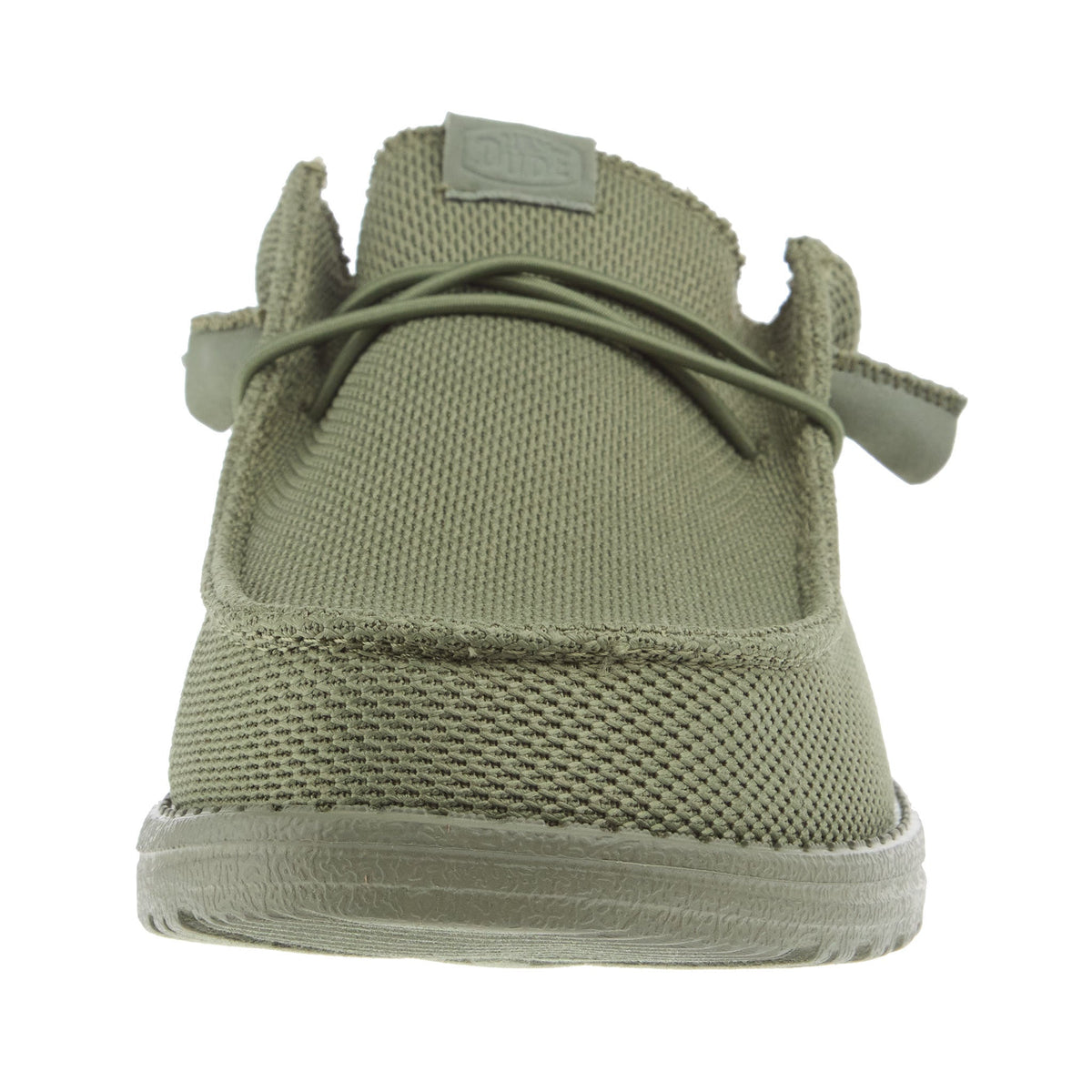 Hey Dude Mens Green Wally Funk Mono Casual Shoe