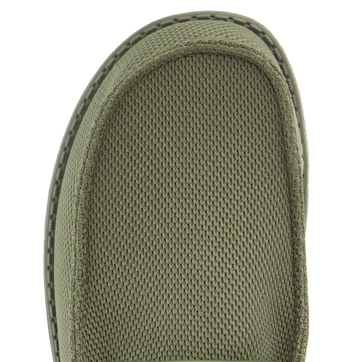 Hey Dude Mens Green Wally Funk Mono Casual Shoe