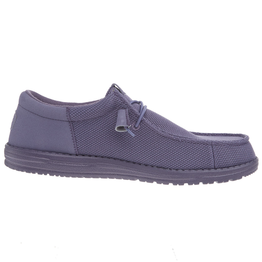 Hey Dude Men`s Dark Lilac Wally Funk Mono Casual Shoe