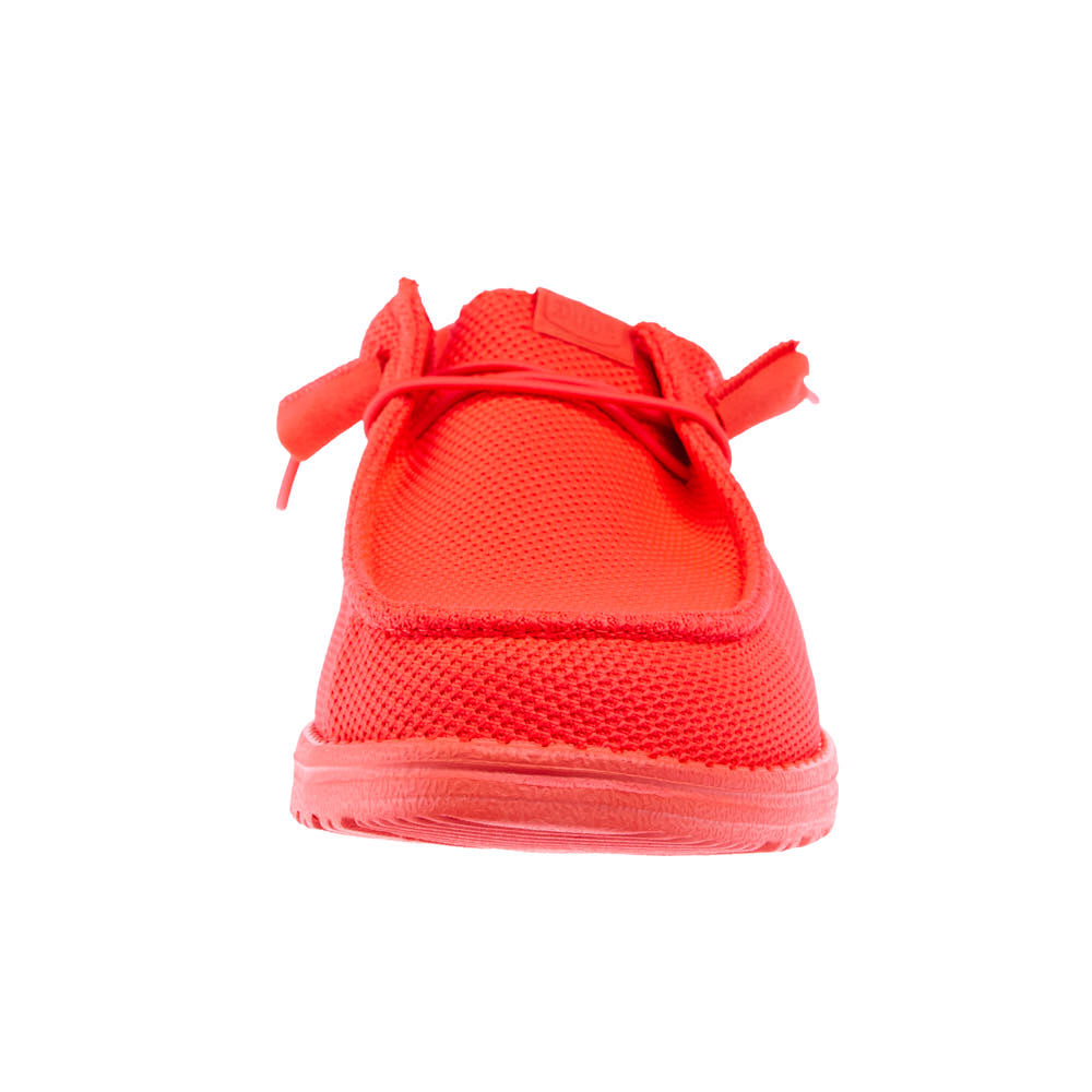 Hey Dude Men`s Fiery Coral Wally Funk Mono Casual