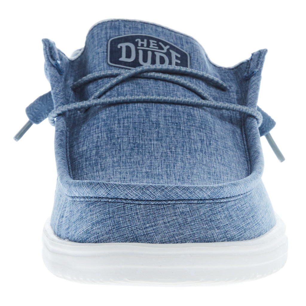 Hey Dude Men's Wally H2O Blue Overcast Casual Shoe