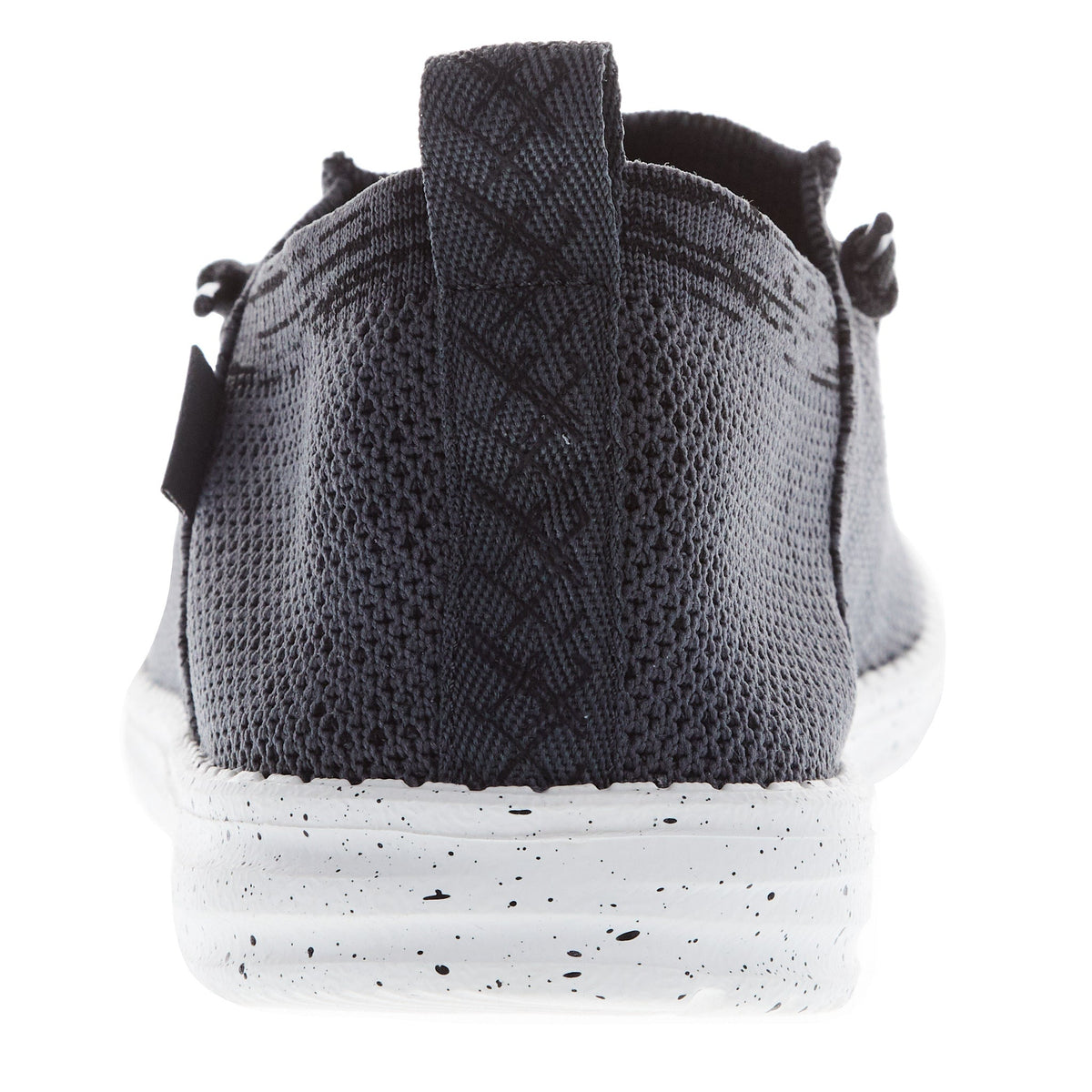 Hey Dude Men's Wally Halo Dark Grey Casual Shoe