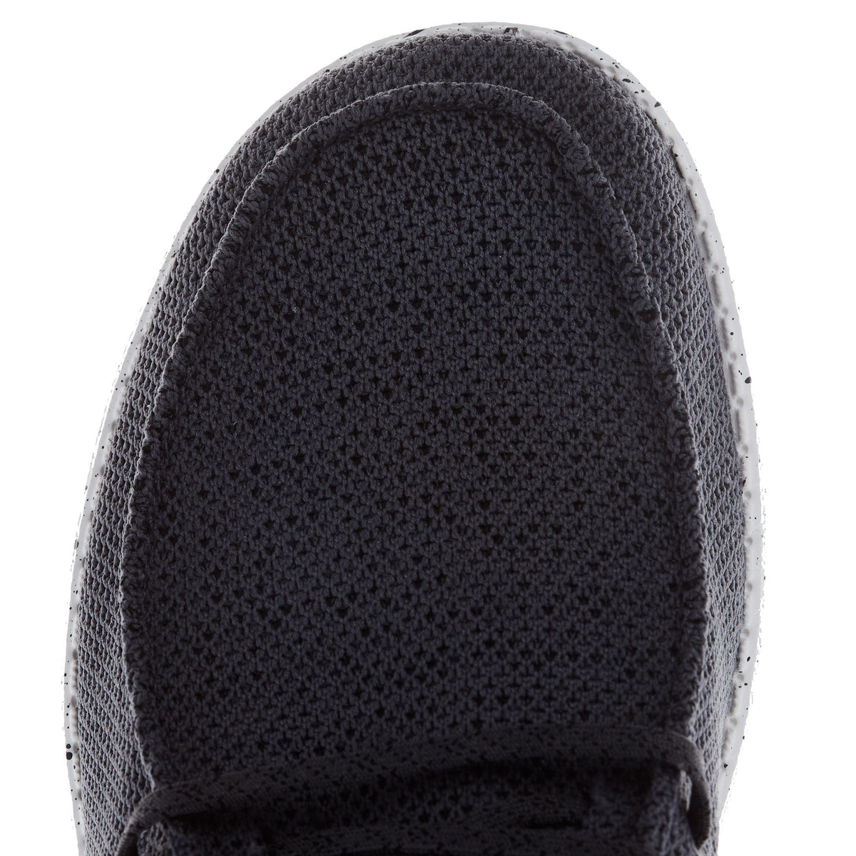 Hey Dude Men's Wally Halo Dark Grey Casual Shoe
