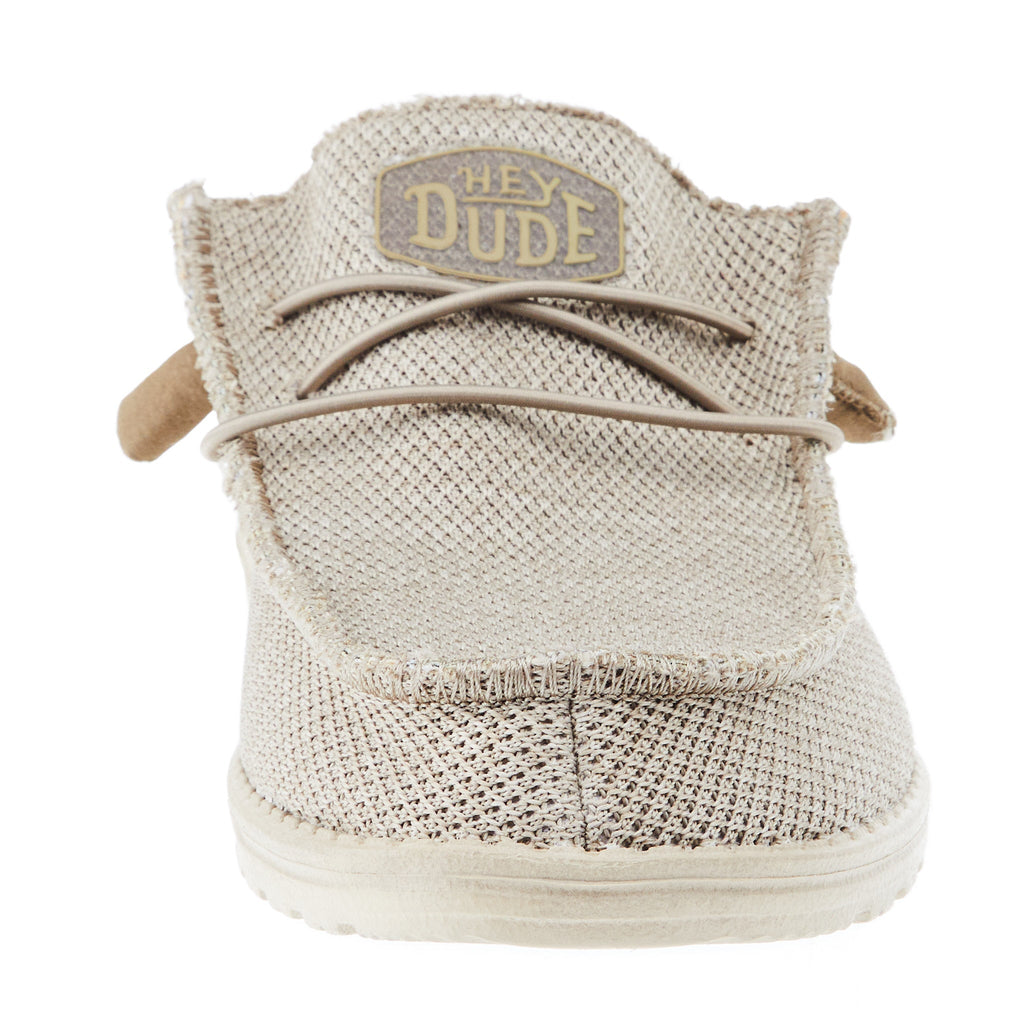 Hey Dude Men's Wally Sox Beige Casual Shoe
