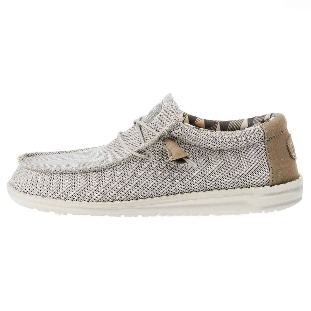 Hey Dude Men's Wally Sox Beige Casual Shoe