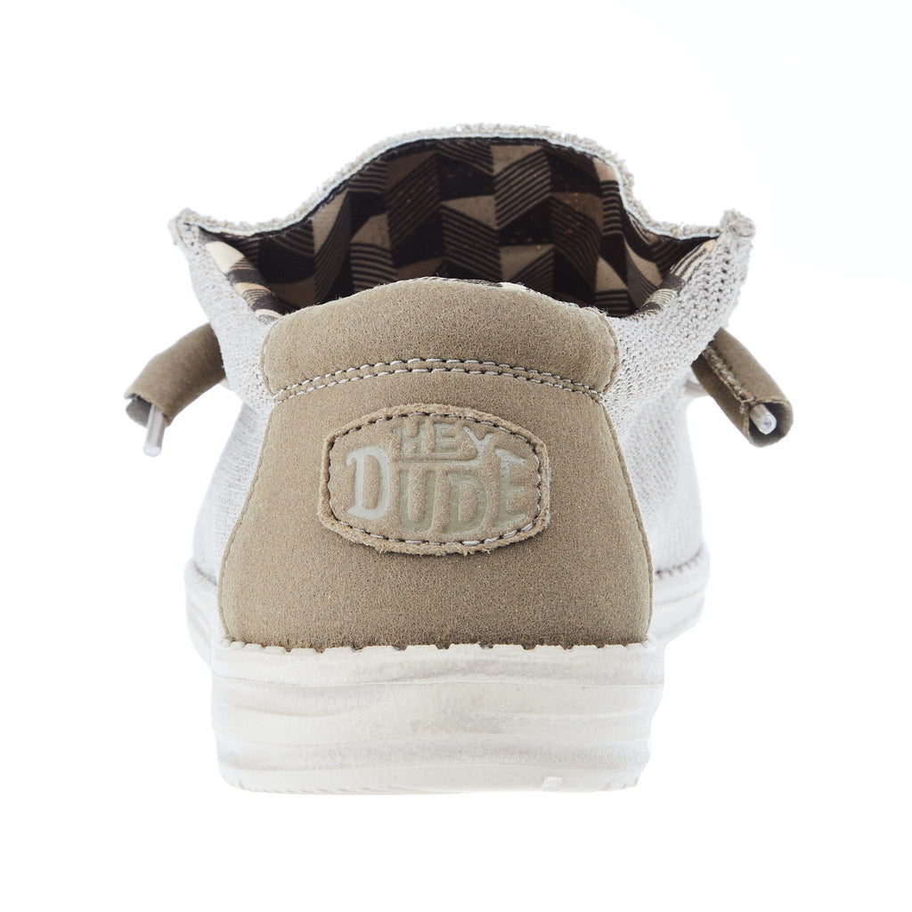 Hey Dude Men's Wally Sox Beige Casual Shoe
