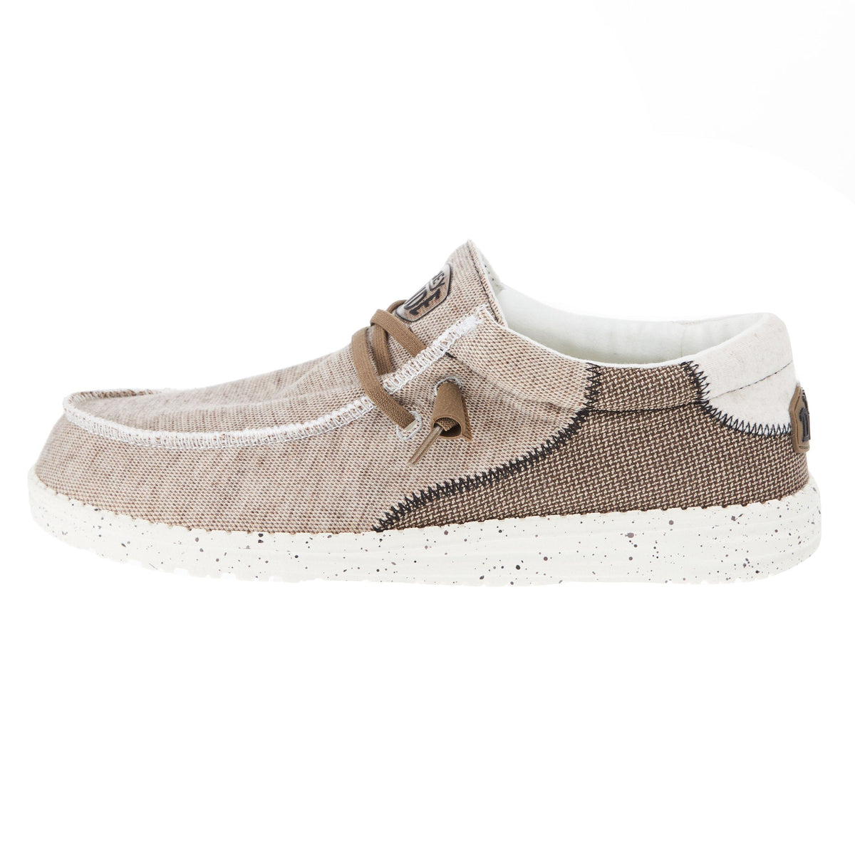 Hey Dude Men's Wally Stitch Teak Casual Shoe