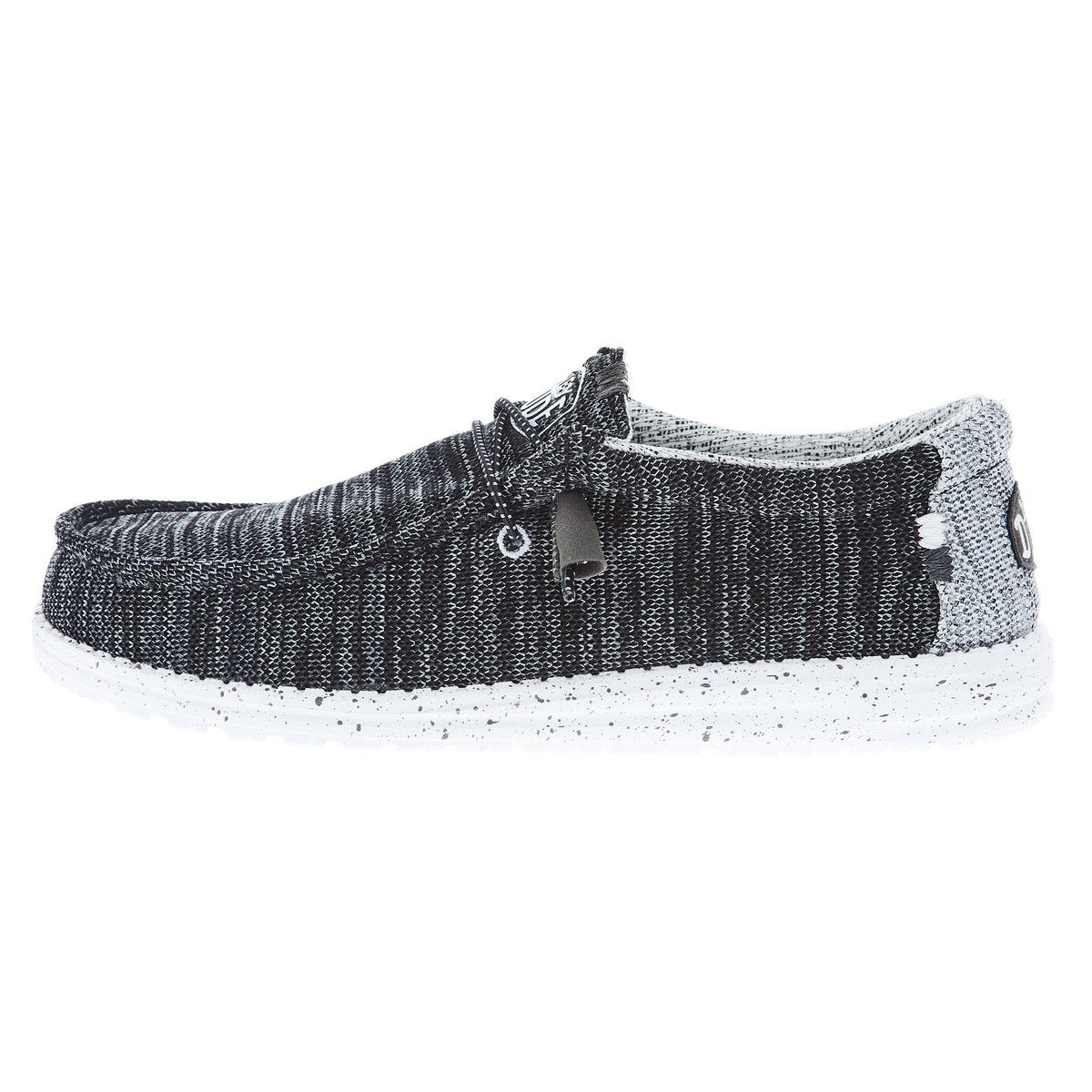 Hey Dude Men's Wally Stretch Mix Meteorite