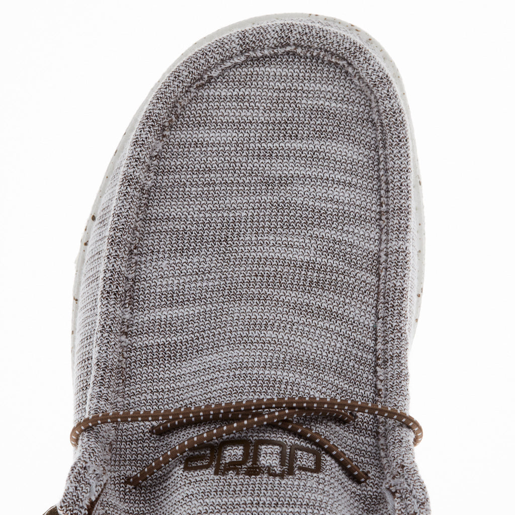 Hey Dude Men's Wally Stretch Mix Limestone Casual Shoe