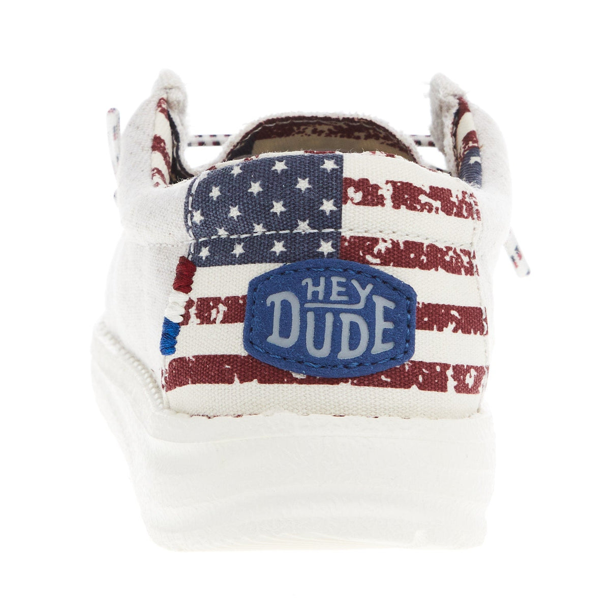 Hey Dude Youth Wally Off White Patriotic