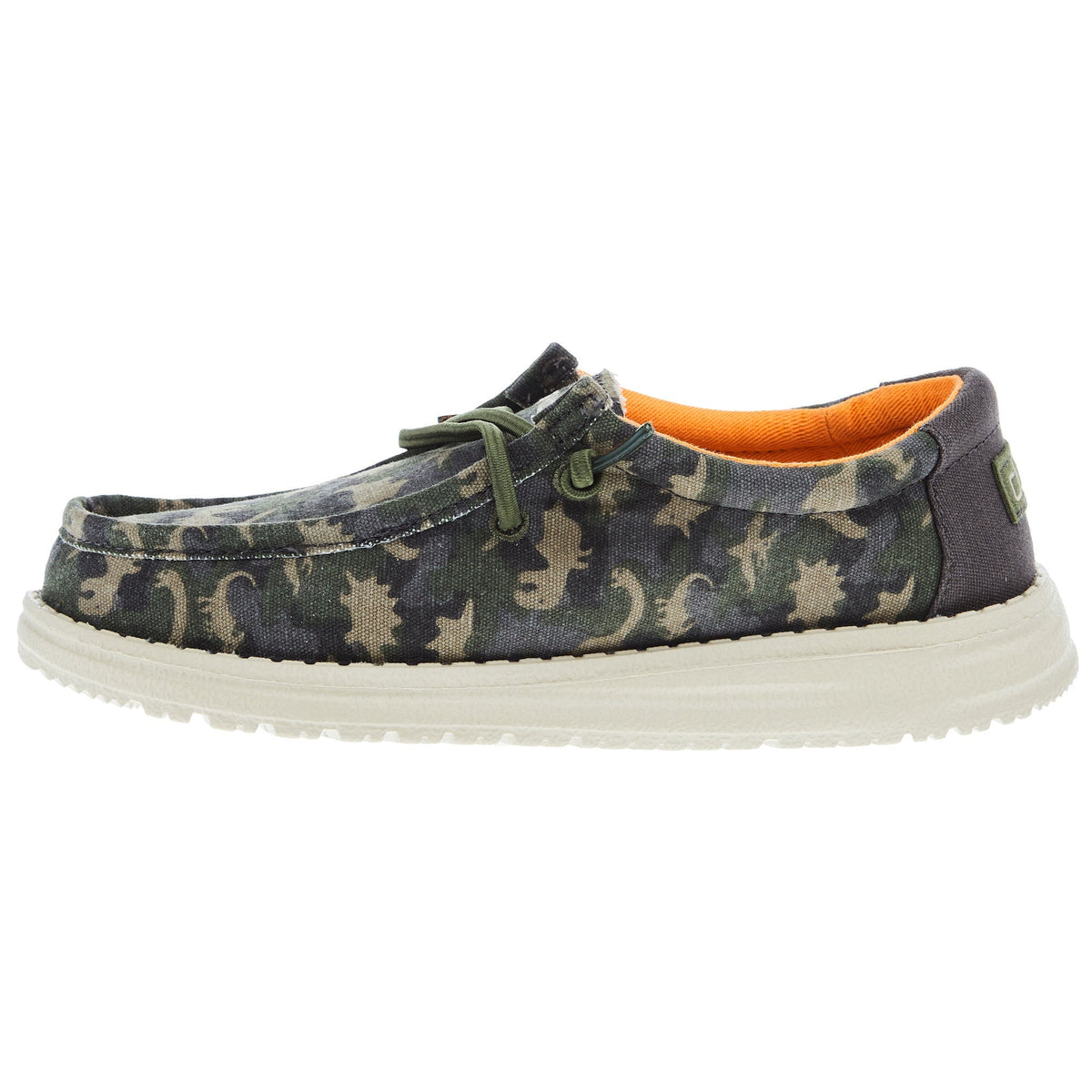 Hey Dude Youth Wally Camodino Musk Casual Shoe