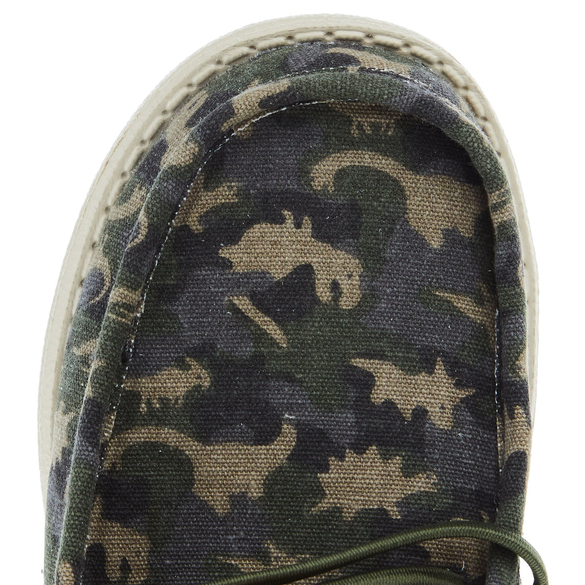 Hey Dude Youth Wally Camodino Musk Casual Shoe