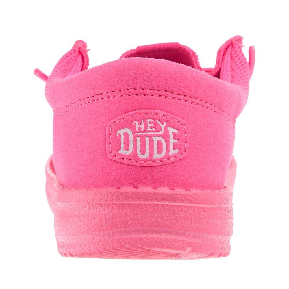 Hey Dude Wally Youth Pink Funk Mono