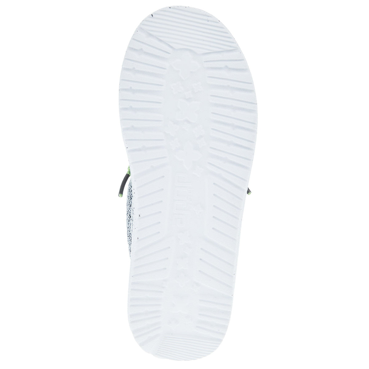 Hey Dude Youth Wally Sox Stone White Casual Shoe