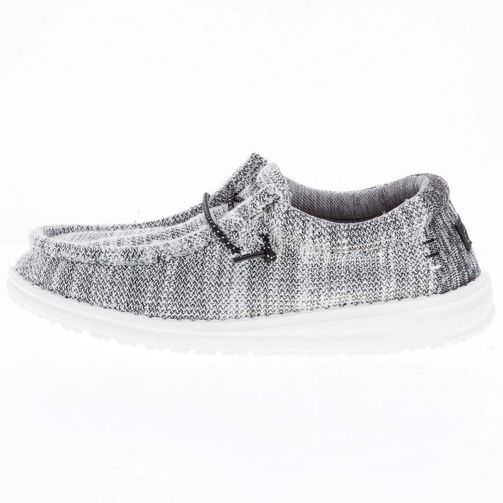 Hey Dude Youth Wally Stretch Yin Yang Casual Shoe
