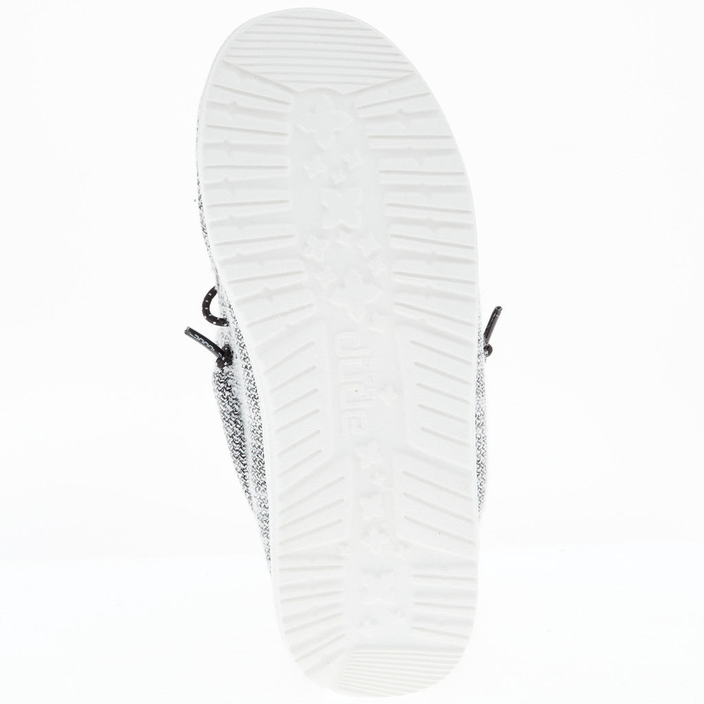Hey Dude Youth Wally Stretch Yin Yang Casual Shoe