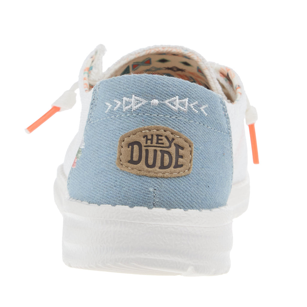 Hey Dude Womens Wendy Boho Crochet Casual Shoe