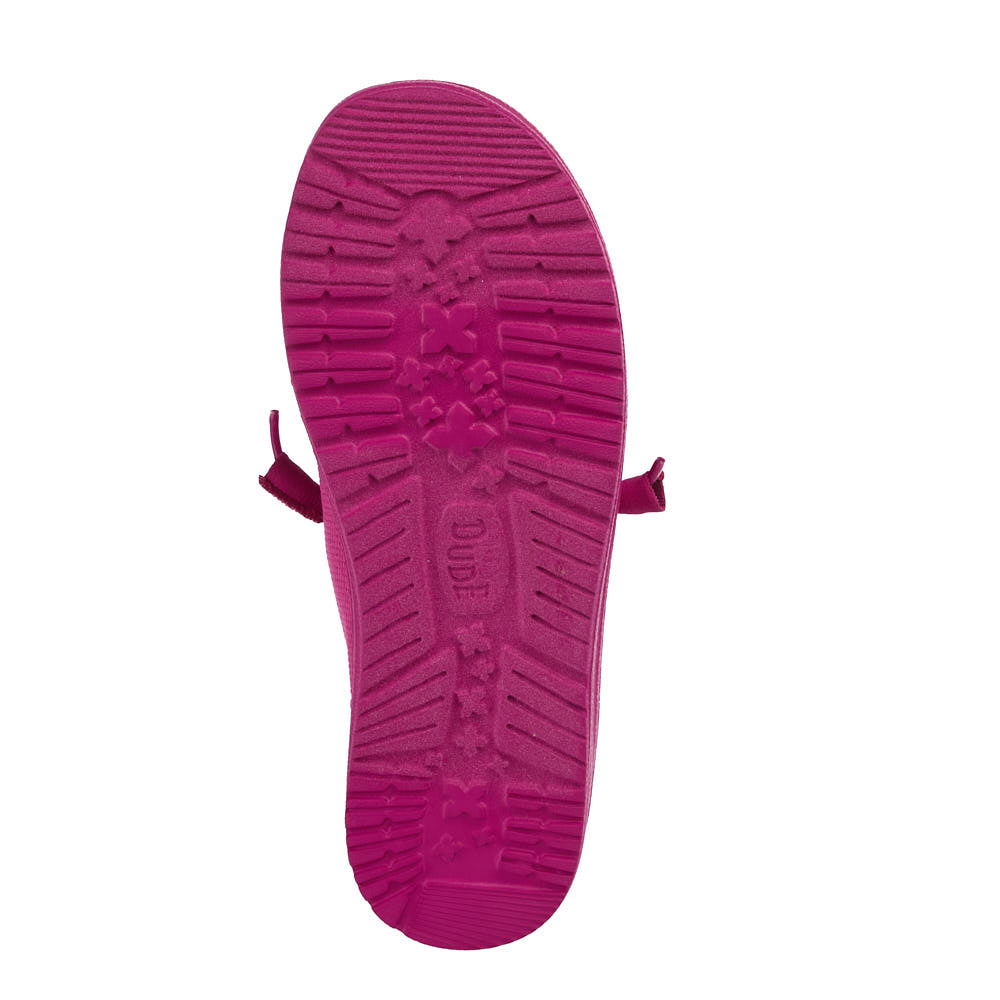 Hey Dude Women's Wendy Funk Mono Fuchsia Pink