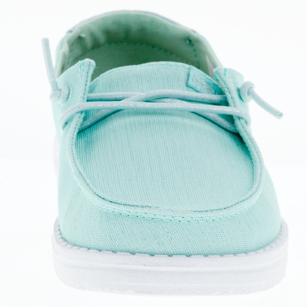 Hey Dude Youth Wendy Glitter Moon Stone Casual Shoe