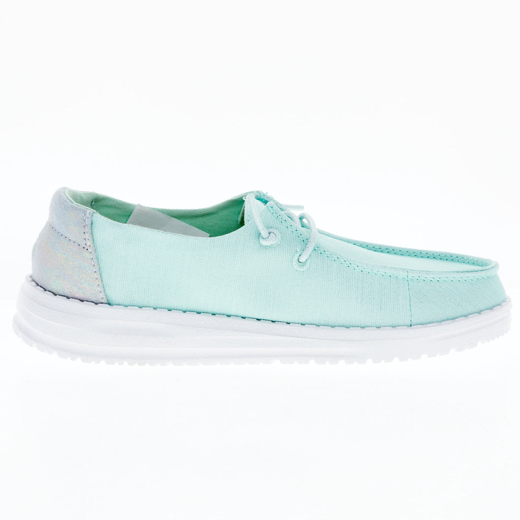 Hey Dude Youth Wendy Glitter Moon Stone Casual Shoe