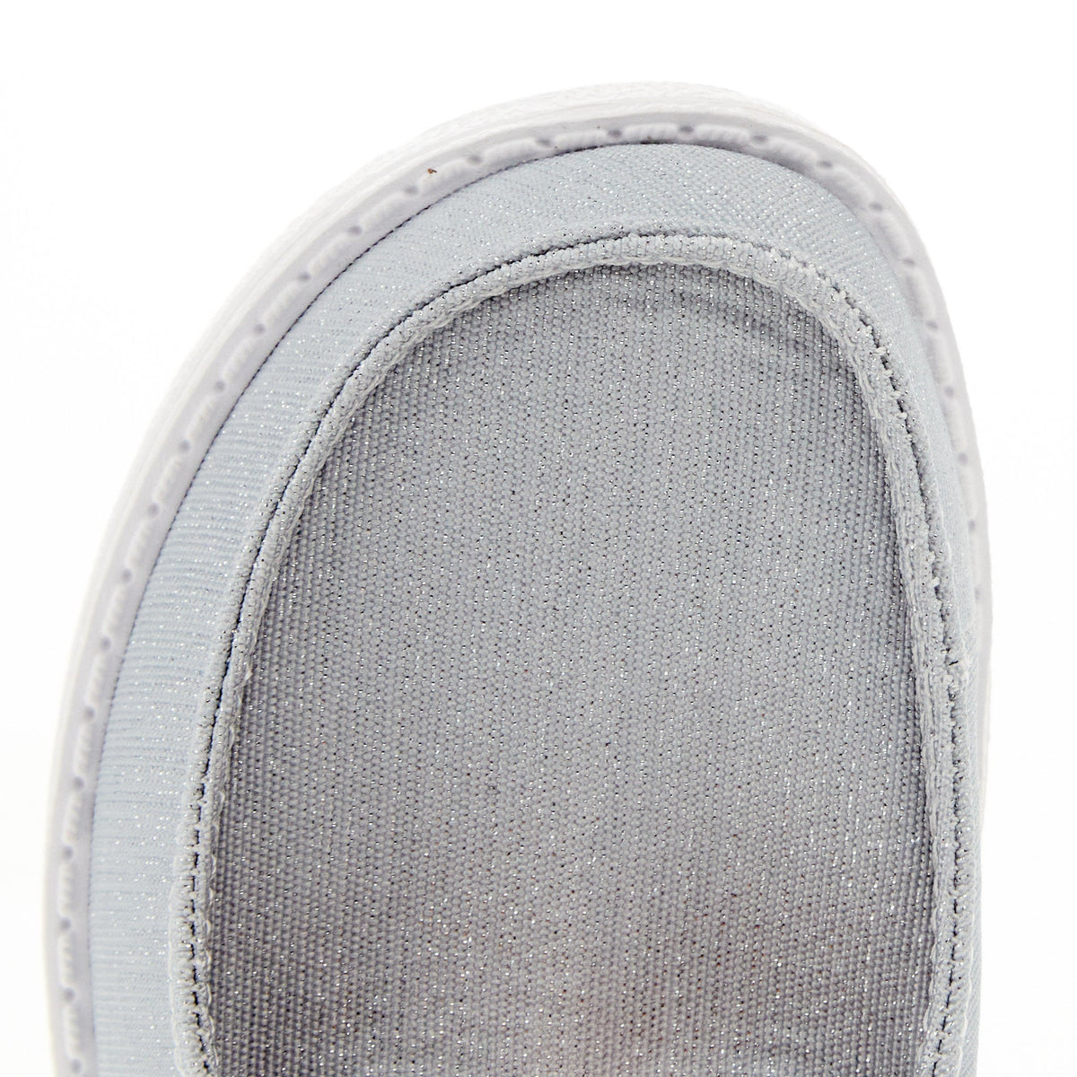 Hey Dude Youth Wendy Glitter Smoke Quartz Casual Shoe