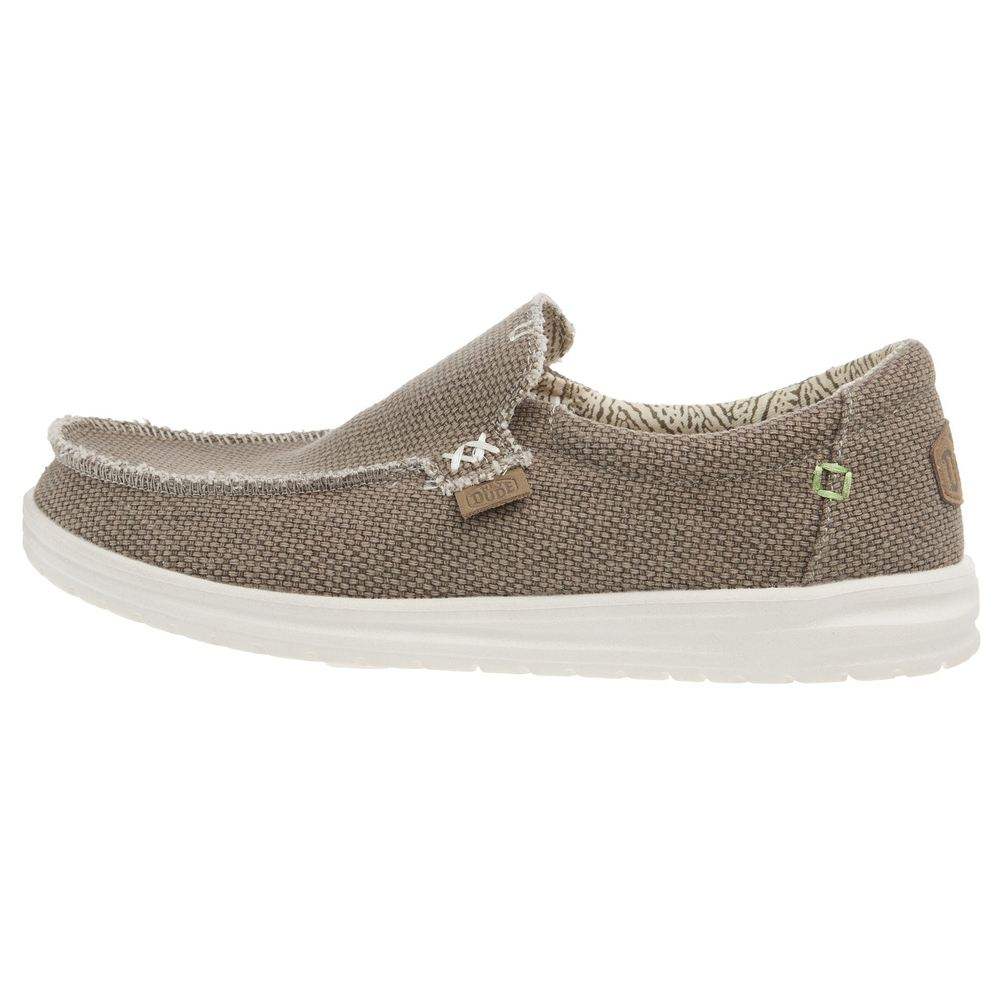 Hey Dude Men's Mikka Braided Fossil Casual Shoe