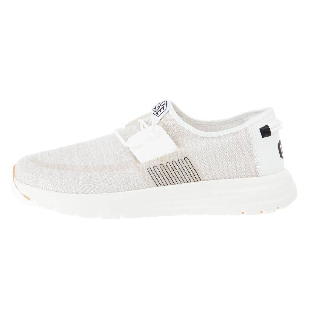 Hey Dude Men's Sirocco White Casual Shoe