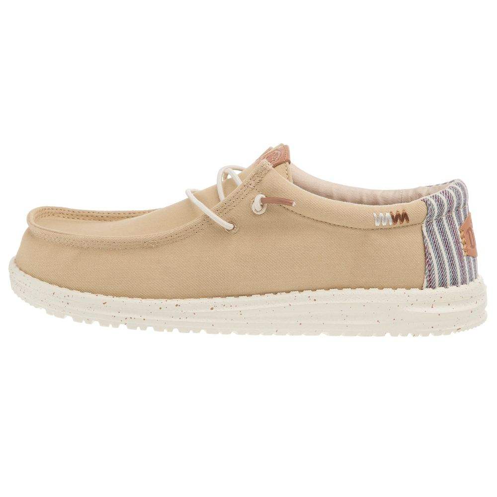 Hey Dude Men's Wally Tan Workwear Casual Shoe
