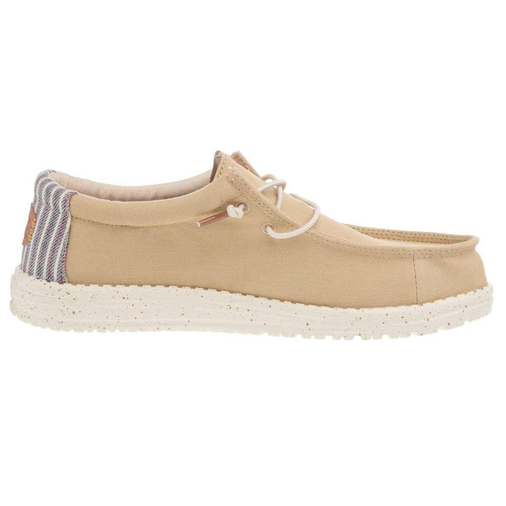 Hey Dude Men's Wally Tan Workwear Casual Shoe