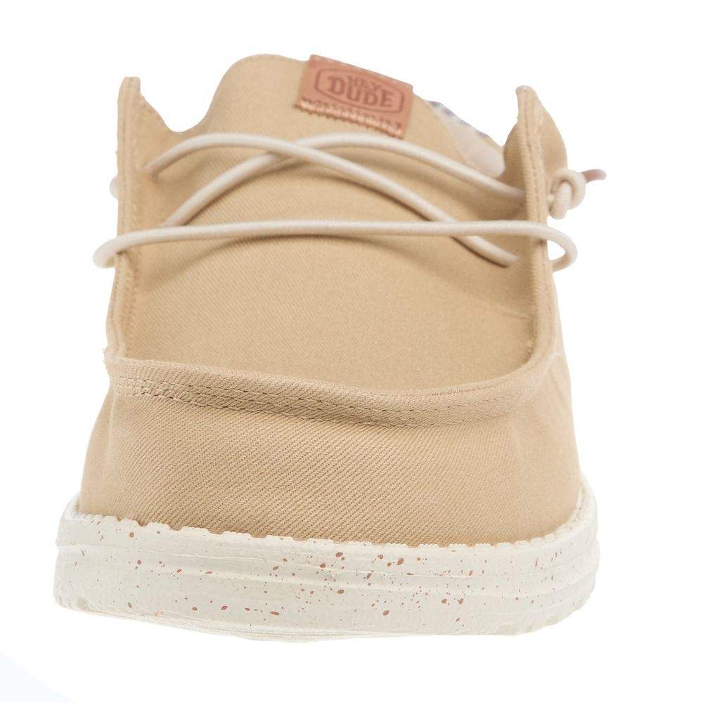 Hey Dude Men's Wally Tan Workwear Casual Shoe