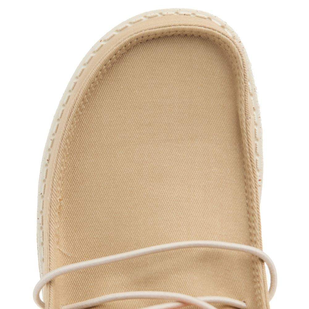 Hey Dude Men's Wally Tan Workwear Casual Shoe