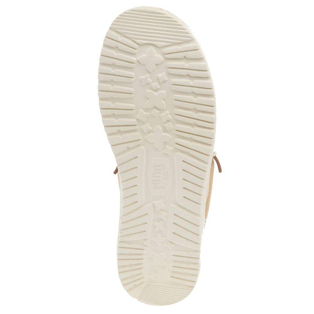 Hey Dude Men's Wally Tan Workwear Casual Shoe