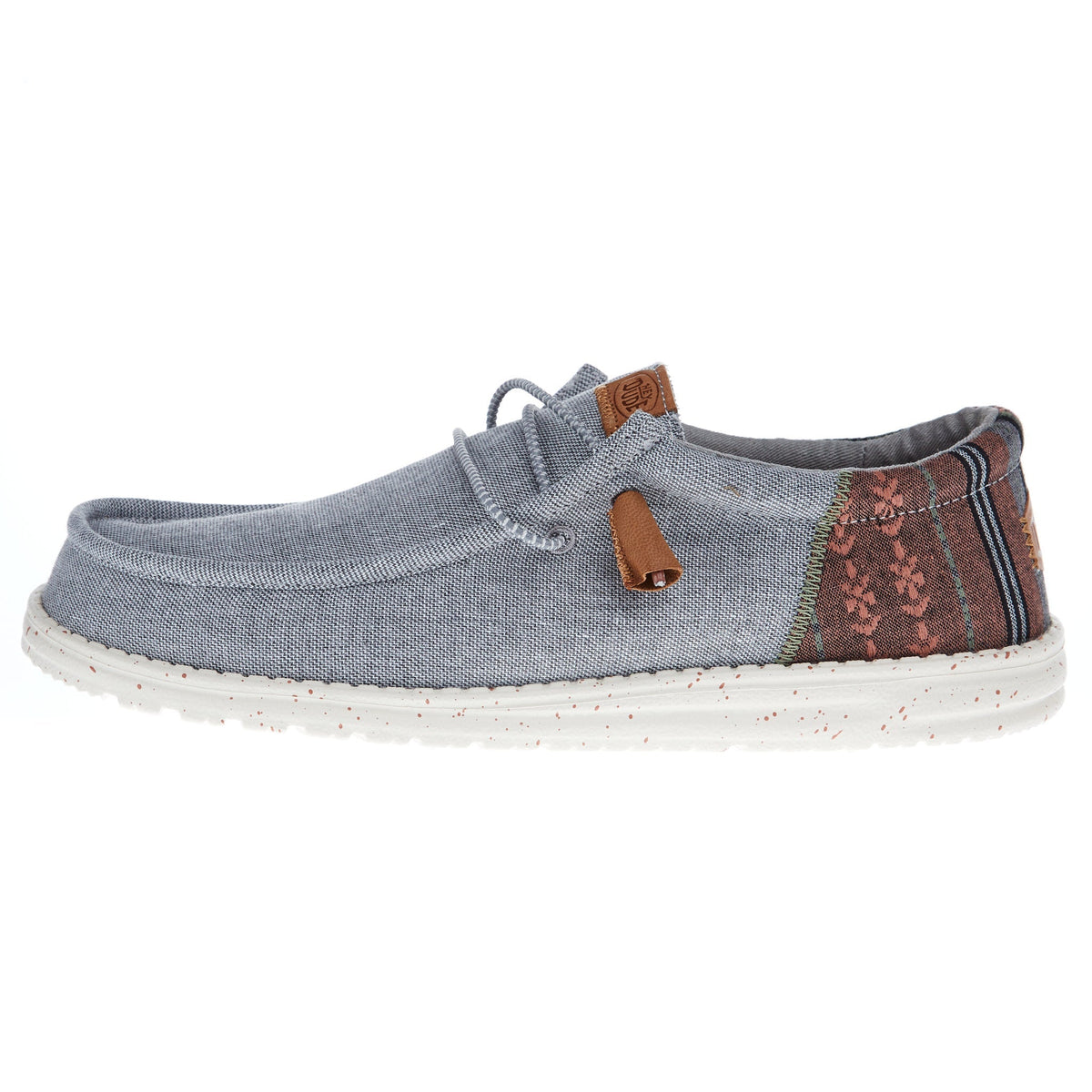 Hey Dude Men's Wally Grey Funk Baja Casual Shoe