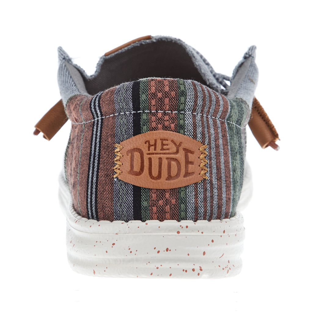 Hey Dude Men's Wally Grey Funk Baja Casual Shoe