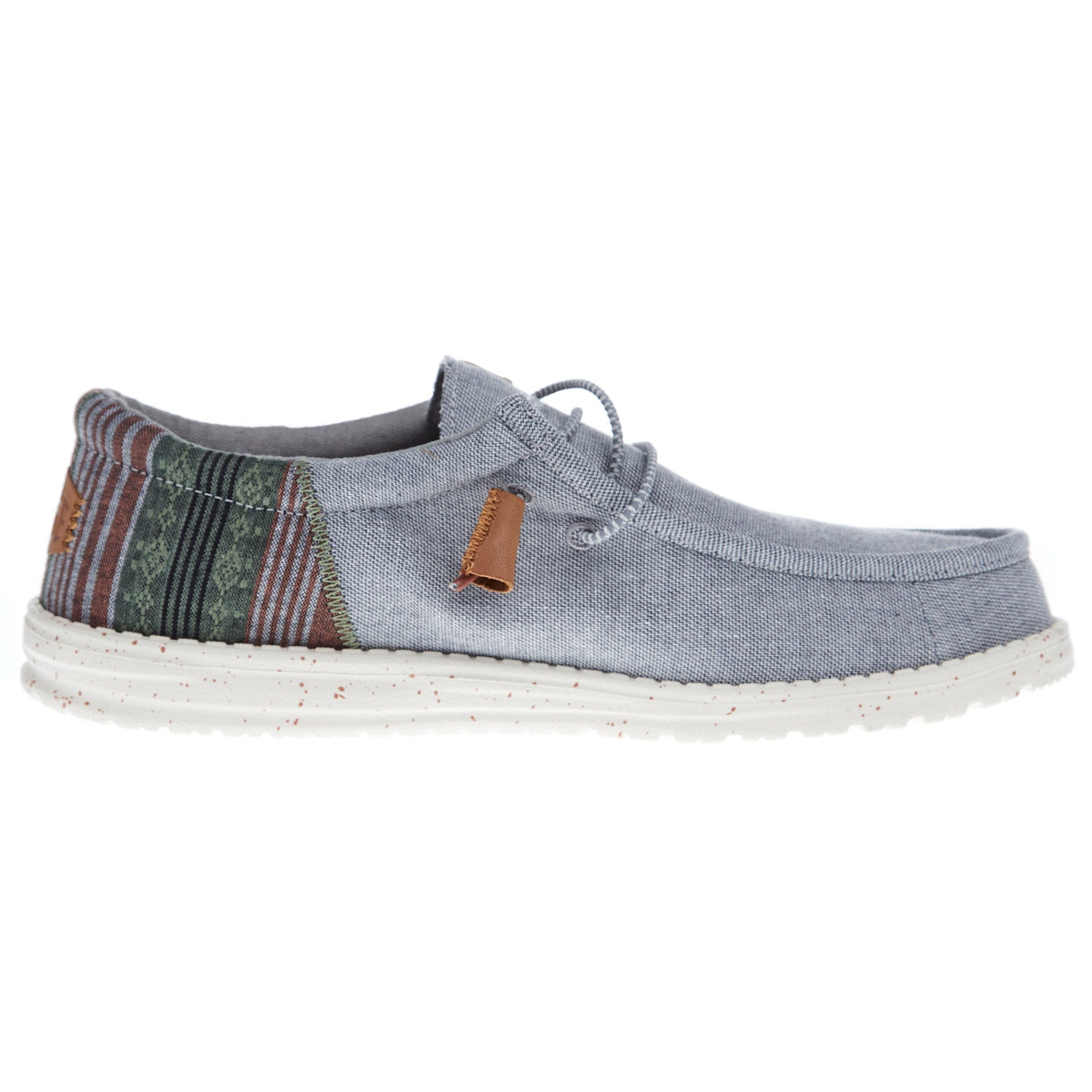 Hey Dude Men's Wally Grey Funk Baja Casual Shoe