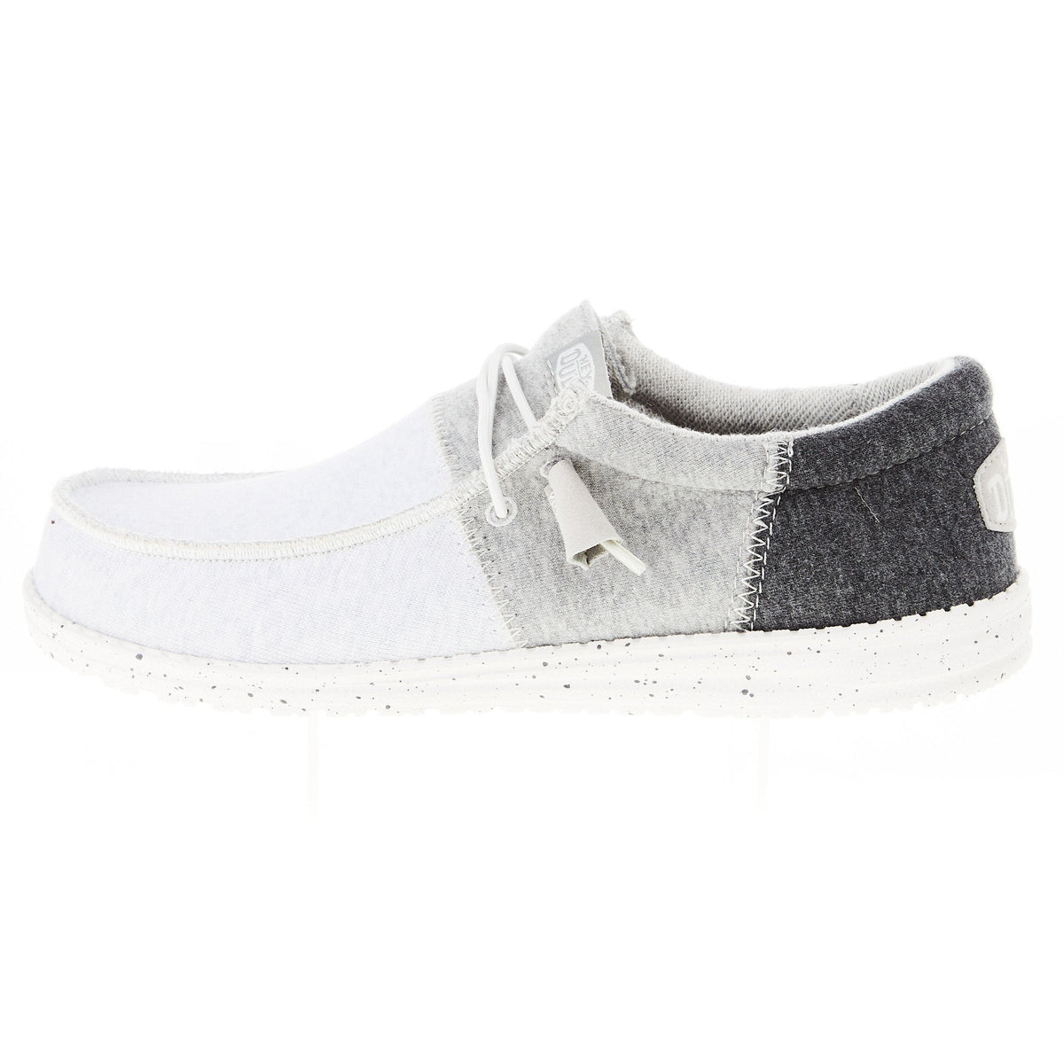 Hey Dude Men's Wally Tri Varsity Grey Casual Shoe