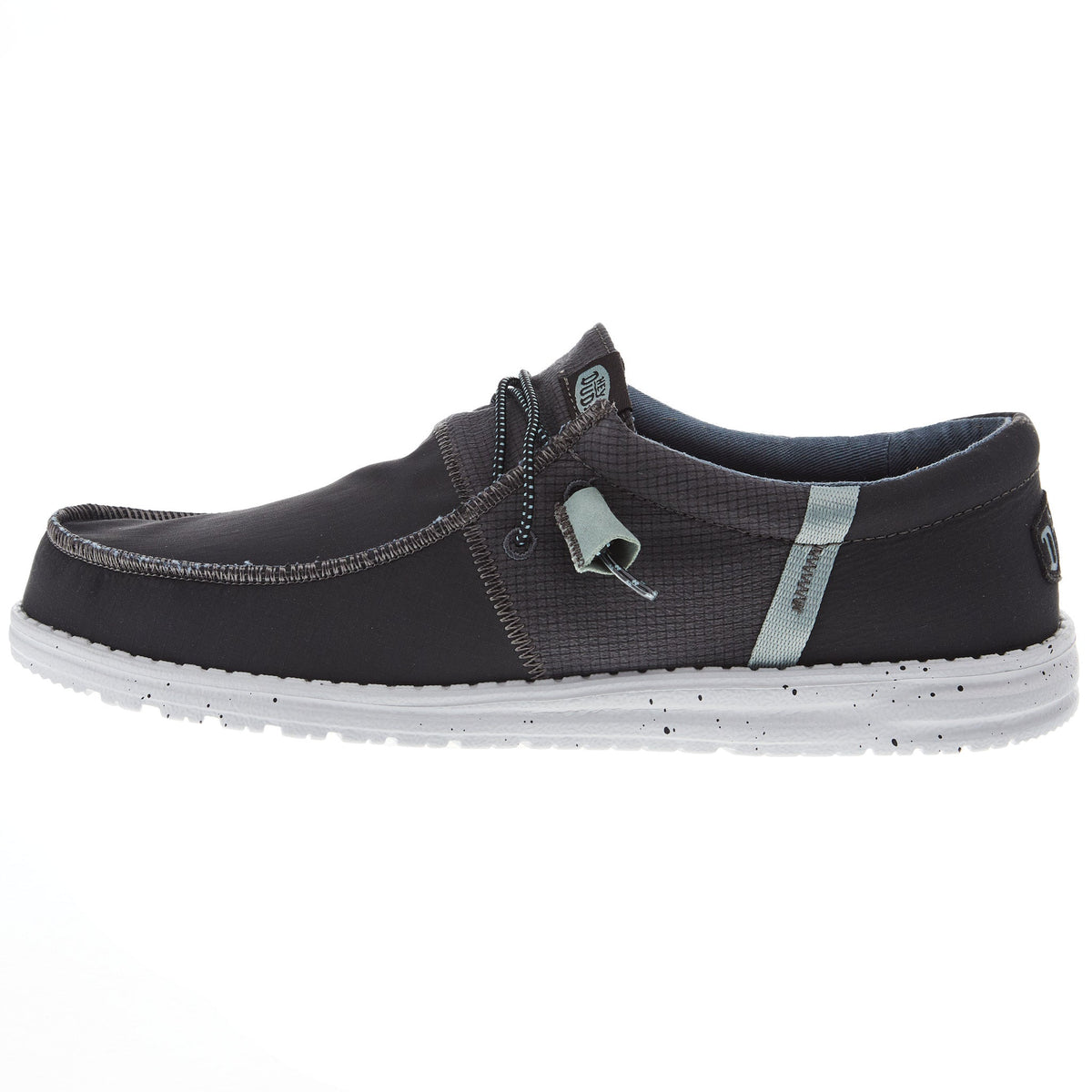 Hey Dude Mens Charcoal Wally Tri Nylon Trailhead Casual