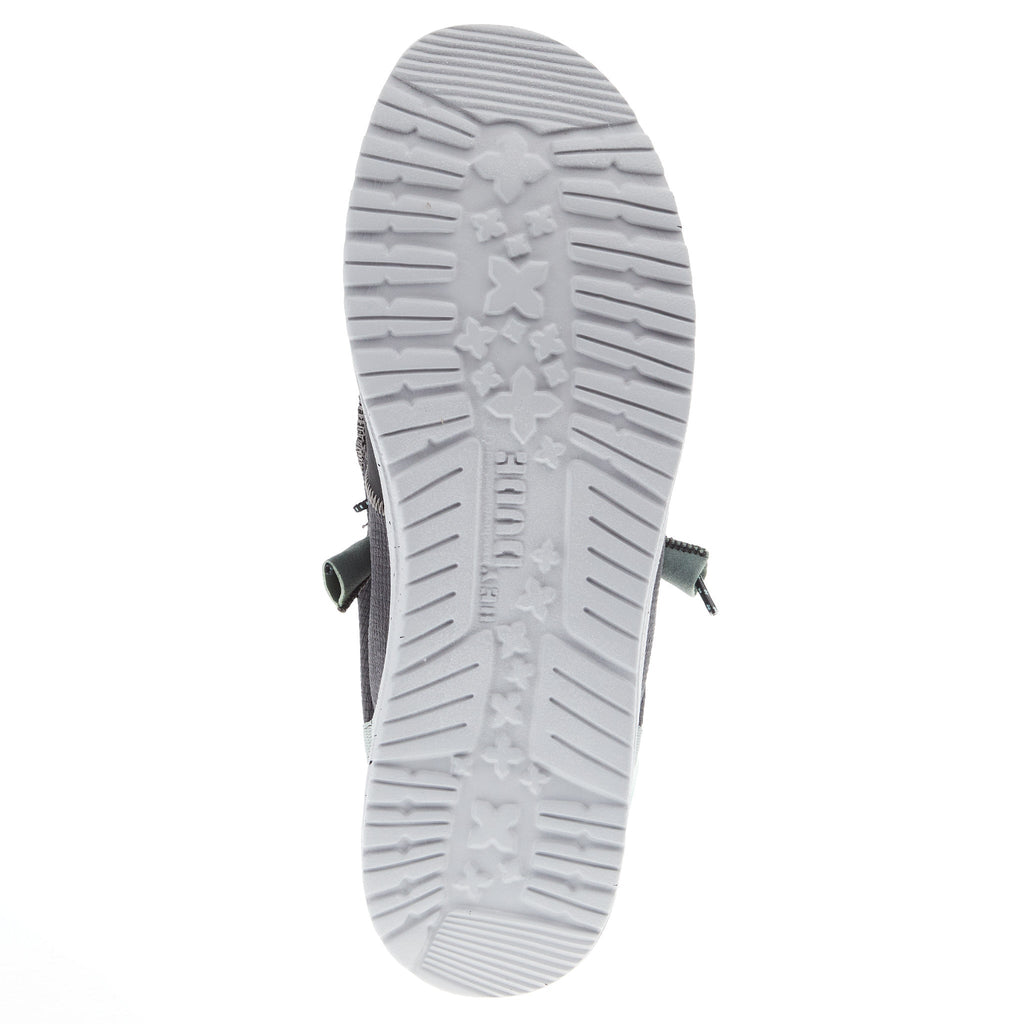 Hey Dude Mens Charcoal Wally Tri Nylon Trailhead Casual