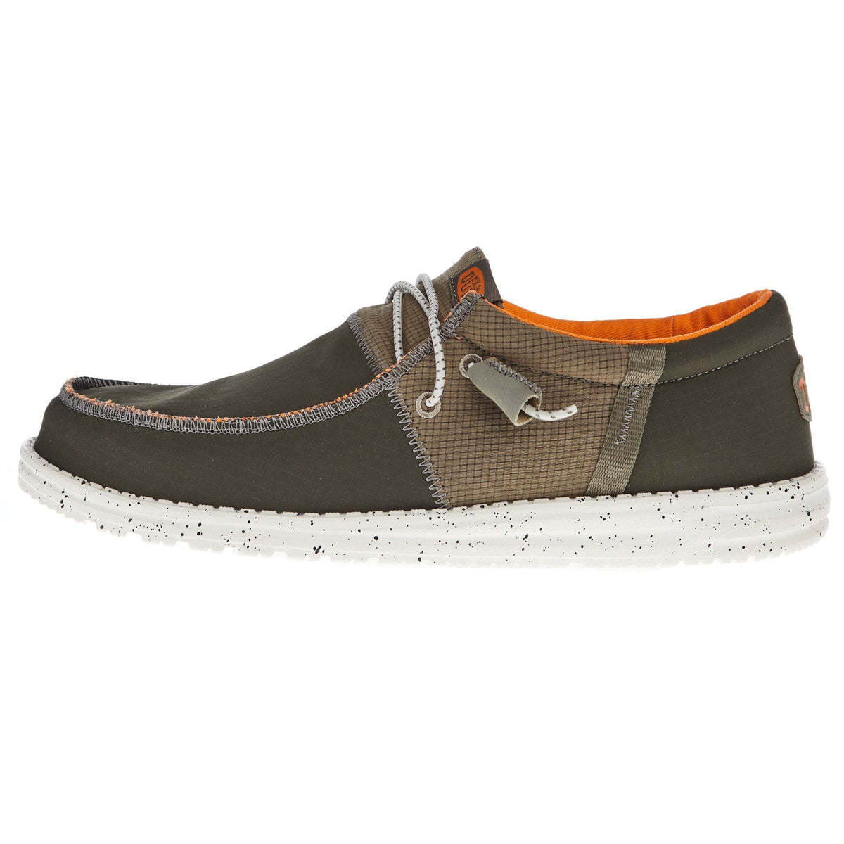 Hey Dude Men's Olive Wally Tri Nylon Trailhead Casual
