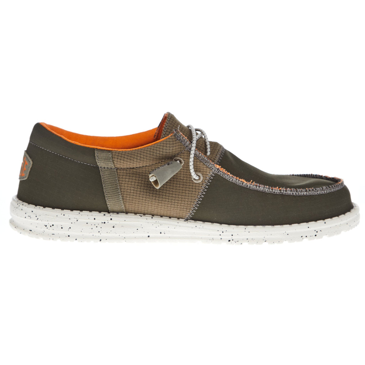 Hey Dude Men's Olive Wally Tri Nylon Trailhead Casual