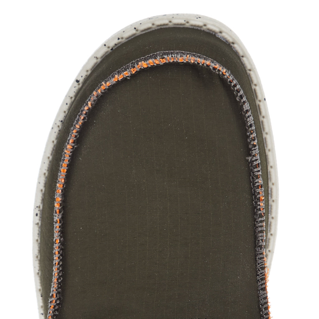 Hey Dude Men's Olive Wally Tri Nylon Trailhead Casual