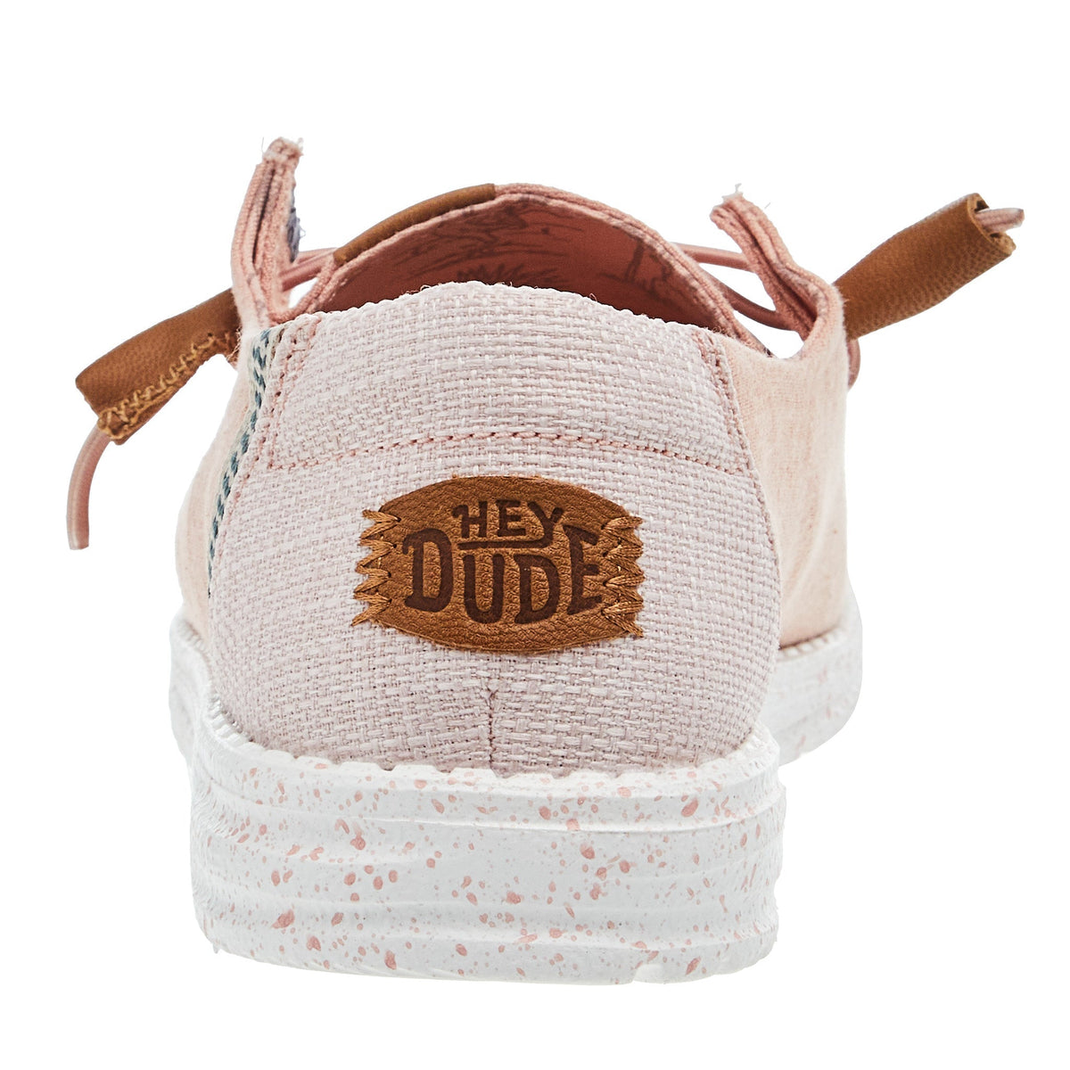 Hey Dude Women's Wendy Washed Canvas Rose Cloud Casual