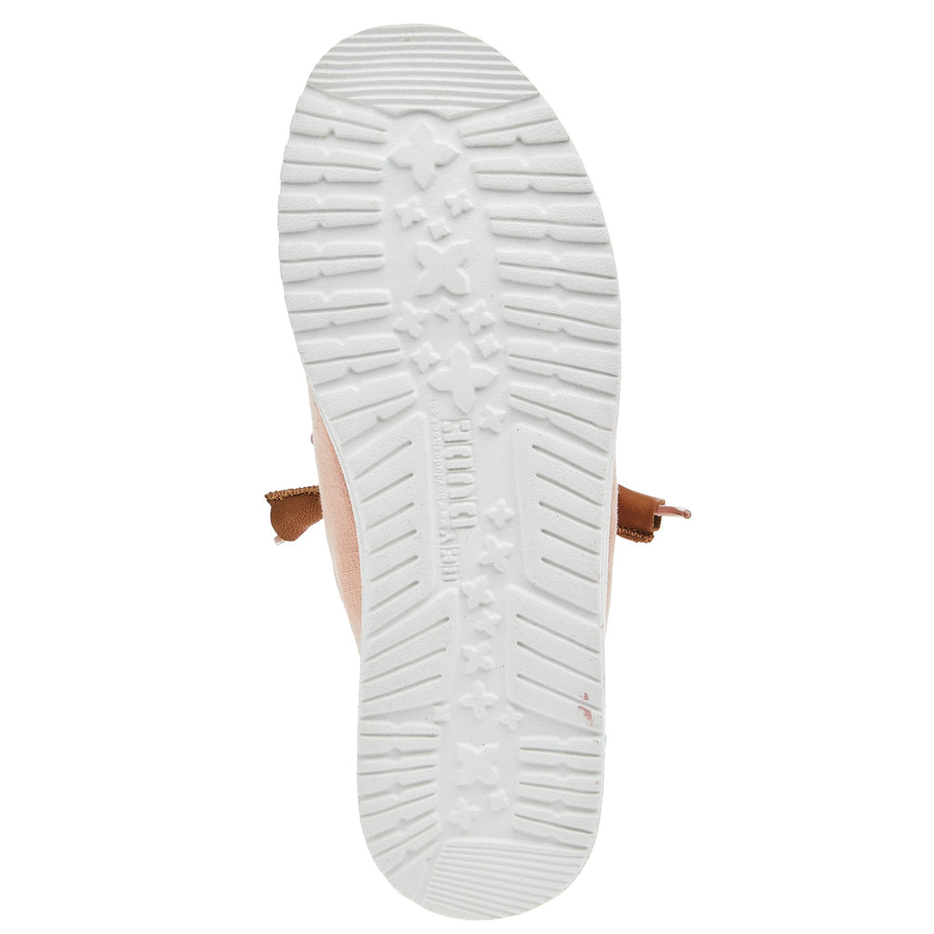Hey Dude Women's Wendy Washed Canvas Rose Cloud Casual